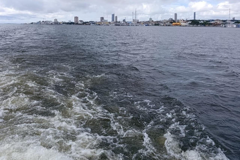 Meeting of the Waters: Tapajós and Amazon Rivers in Santarém Meeting of the Waters: Tapajós and Amazon in Santarém