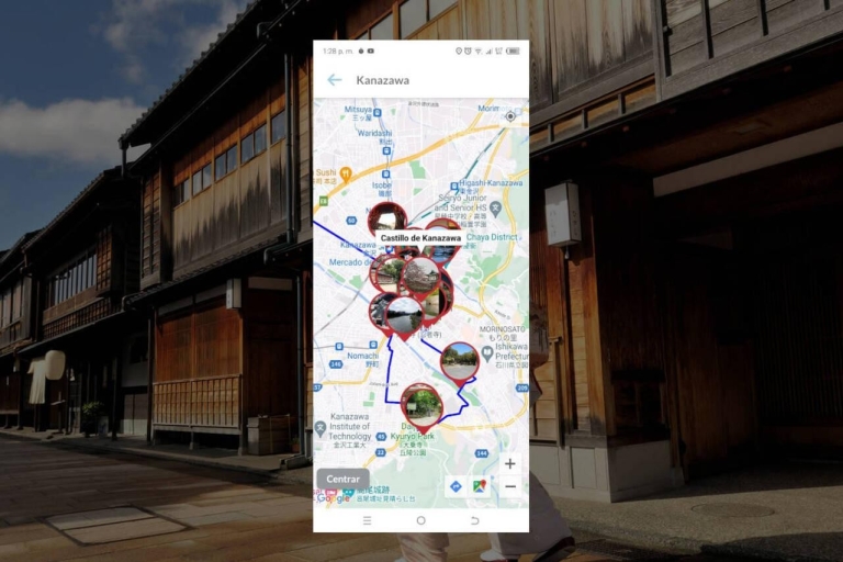 Kanazawa zelf rondleiding app met meertalige audiogidsKanazawa zelf rondleiding app met audiogids