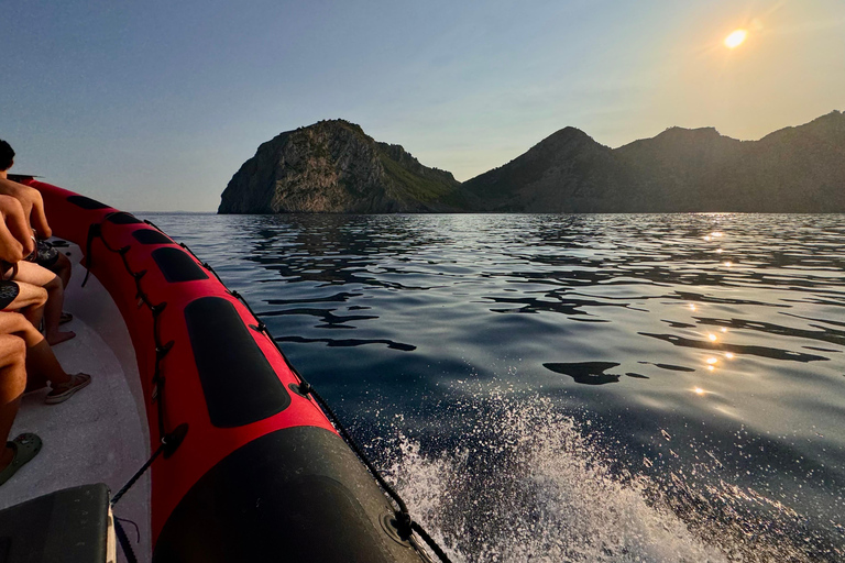 Alcudia: sightseeing, zeegrotten en snorkelavontuur per boot3 uur durende speedboottocht - grotten, snorkelen en sightseeing