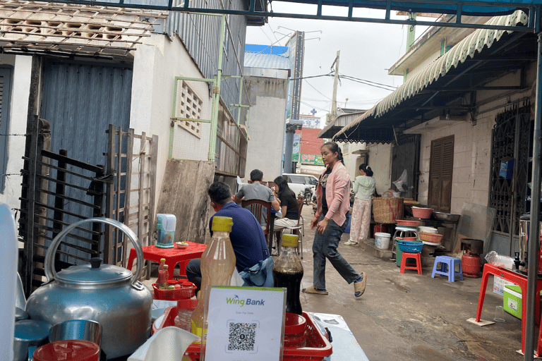 Siem Reap: Frukost stadsvandring