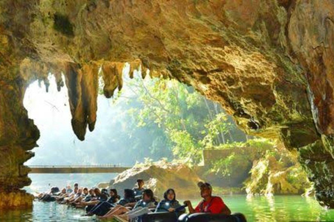 Pindul Cave, River Tubing & Sunset at Ratu Boko Temple