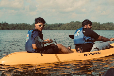 Hikkaduwa: begeleide kajaktocht door de Rathgama-lagune