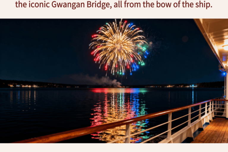 PanStar Busan Coastline Cruise & Sunset & Fireworks