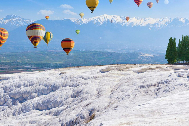 Antalya to Pamukkale: Day Tour W/Optional Hot Air Balloon Antalya to Pamukkale: Day Tour W/Balloon Watching