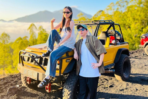 Mount Batur Sunrise Jeep 4WD Adventures – Flexible Options Sunrise Jeep Adventure with Flexible Options – Pickup Hotel