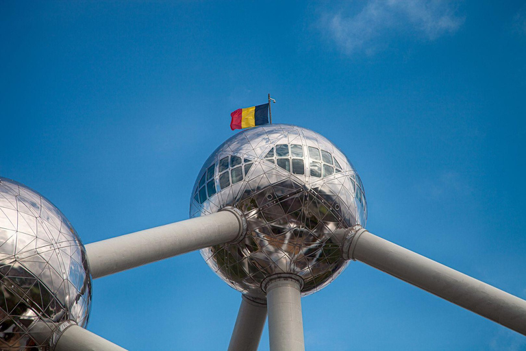 Brussels: Atomium Entry Ticket and Audio Guided In-App Tour