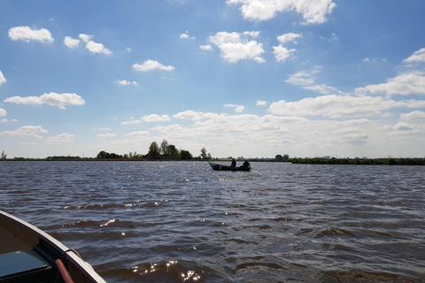 Noleggio di whisperboat in una bellissima zona vicino ad Amsterdam