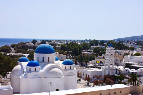 Da Fira: Tour in minibus dei punti salienti di Santorini con tramonto a Oia