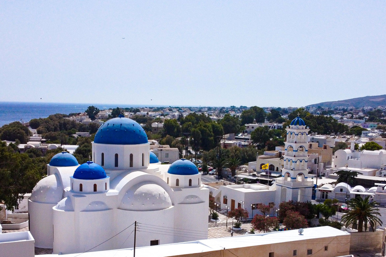 Desde Fira: Excursión en minibús por lo más destacado de Santorini con puesta de sol en Oia