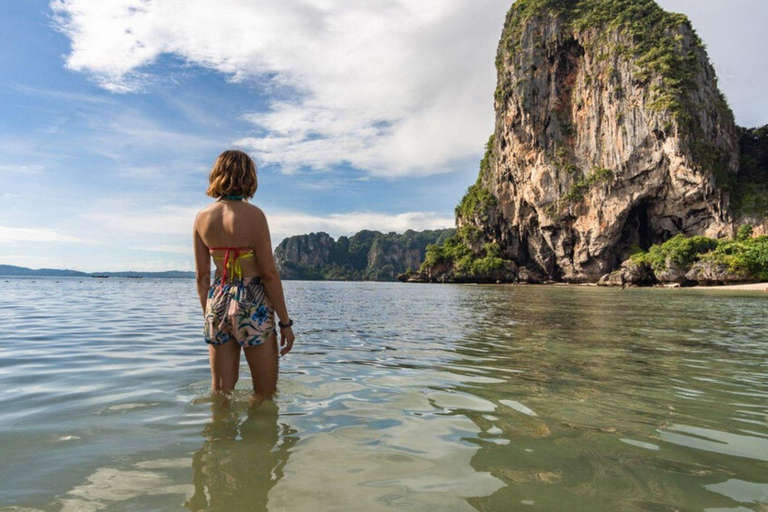 Krabi: 4 Islands and Caves Boat Tour with Lunch 4 Islands Tour by Speedboat