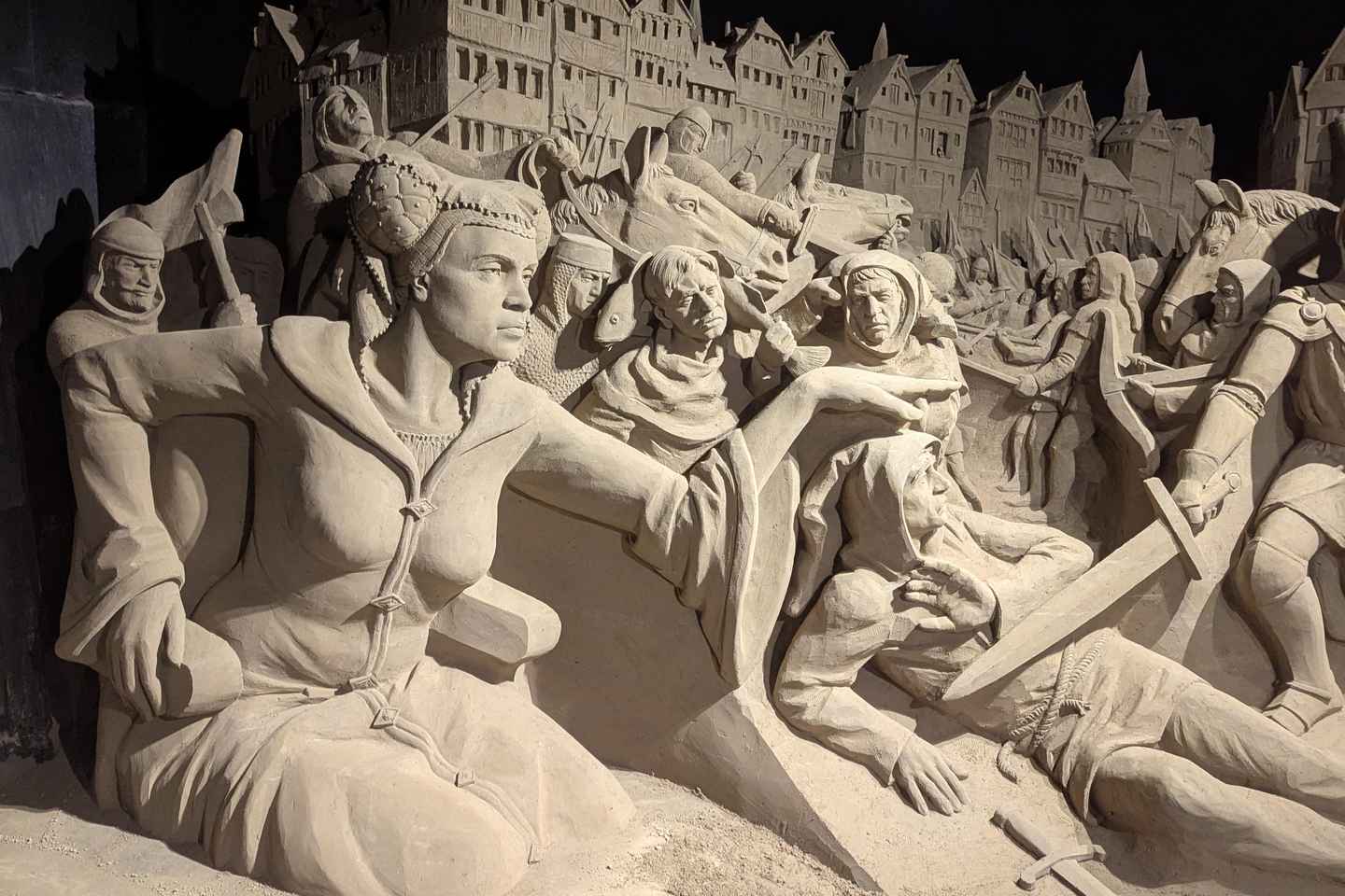 Billet Expo de Sculpteurs sur Sable à Garderen