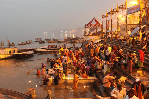 Au départ de Delhi : Circuit de 8 jours du Triangle d&#039;Or avec Varanasi