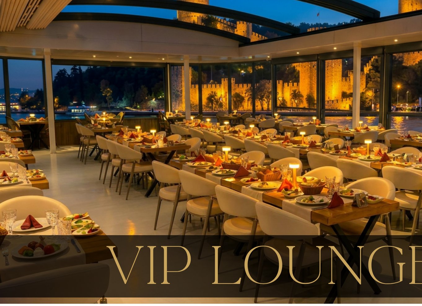 Istanbul: Bosporus-middagscruise og show med privat bord