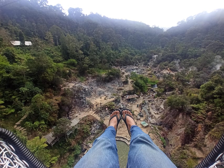 Bandung Volcano Hot Spring Mud Bathing Lake Tour Getyourguide