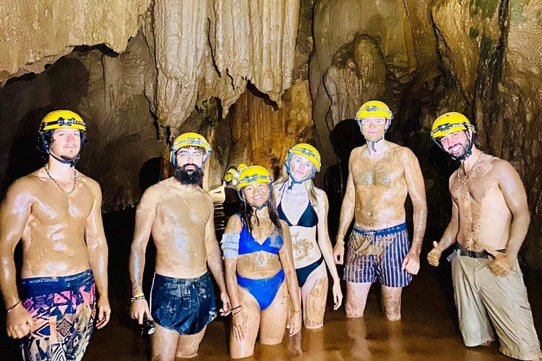 Phong Nha: Zipline Dark Cave & Paradise Cave Exploration Option 4: Full Adventure Experience - Drop-off in Hue