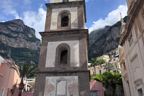 Positano: Private Transfer from Naples Stop Pompeii Option 2 NO Stop Pompei