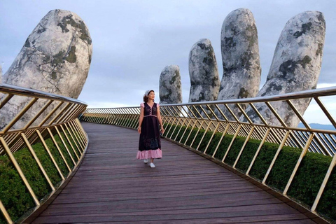 Dia inteiro em Ba Na Hills e Ponte Dourada com motorista