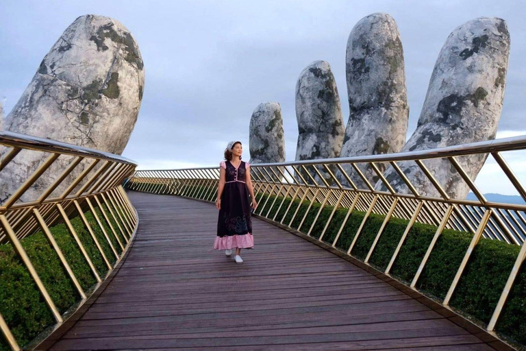 Dia inteiro em Ba Na Hills e Ponte Dourada com motorista