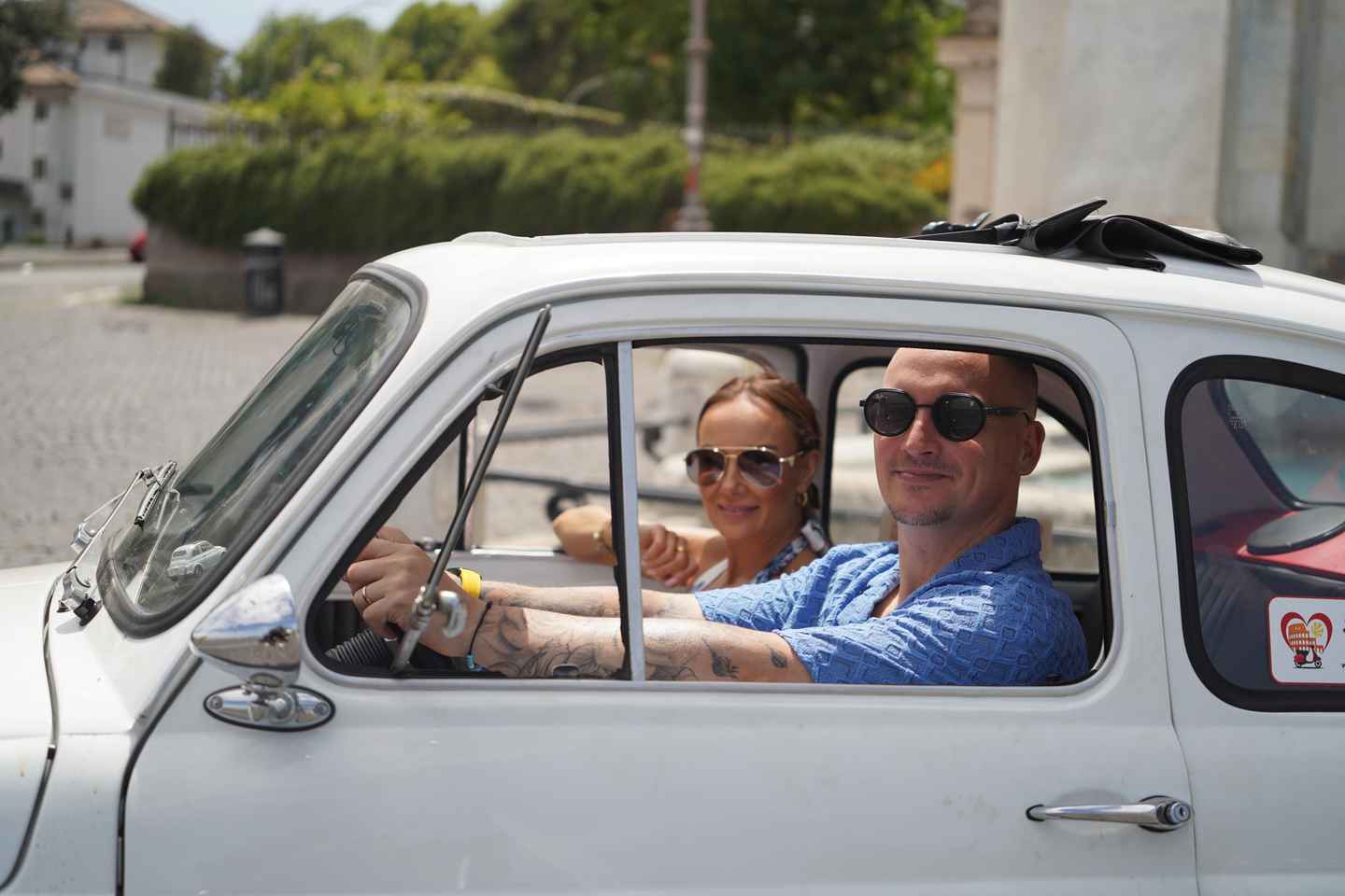 Roma: Photography service and Fiat500 & Aperol Spritz