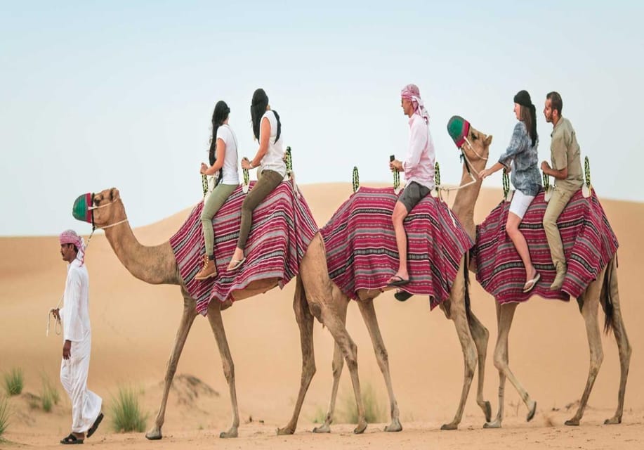 Luxury Desert Safari Dubai BBQ Shows Camel Sandboard GetYourGuide