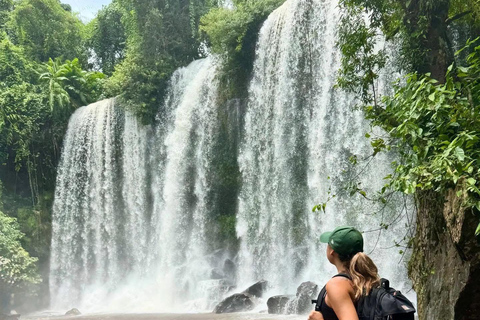 Angkor Wat & Kulen Mountain Waterfall 2 Days Private Tour