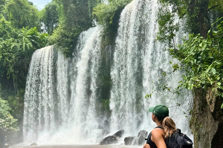 Angkor Wat & Kulen Mountain Waterfall 2 Days Private Tour