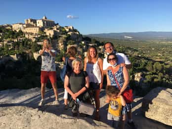 Luberons byar Dagsutflykt från Aix-en-Provence