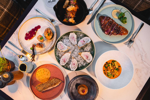 Bangkok : OXBO au Millennium Hilton Bangkok : forfaits F&amp;BSet Premium avec cocktail et vin pour 2 personnes