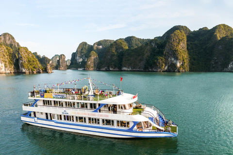 De Ninh Binh: Cruzeiro de luxo de 1 dia na Baía de Ha LongDesembarque em Ha Long