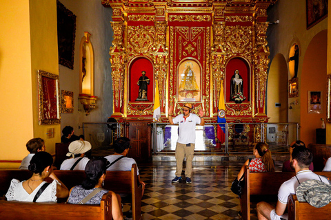 Cartagena: Stadsrondleiding San Felipe Kasteel &amp; La Popa KloosterCartagena: Kasteel van San Felipe &amp; Cerro de la Popa Stadsrondleiding