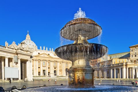 Vatikanstaten: Peterskirken med digital audioguide