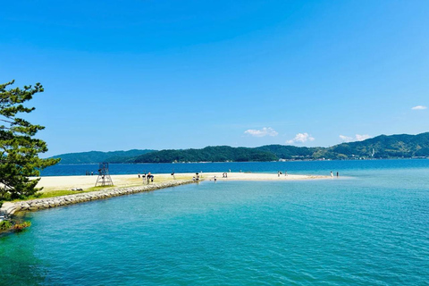 Kyoto Amanohashidate, excursion dans la baie d'Ine avec bateau/téléphérique en optionDépart de la gare d'Osaka à 8 h 40 - Comprend le téléphérique et la croisière