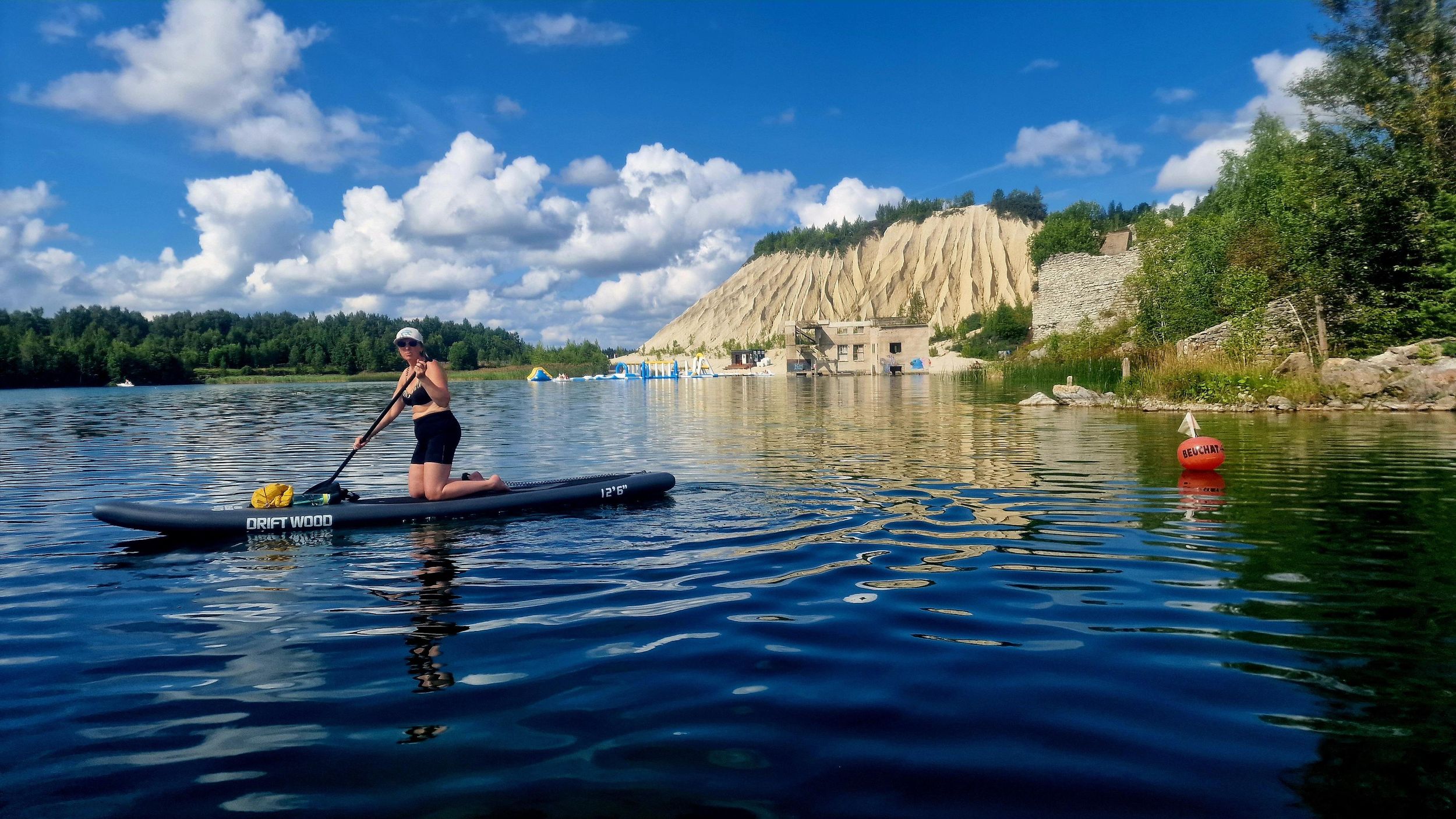 SUP- und Schnorcheltour im Rummu-Steinbruch mit Transfer ab Tallinn