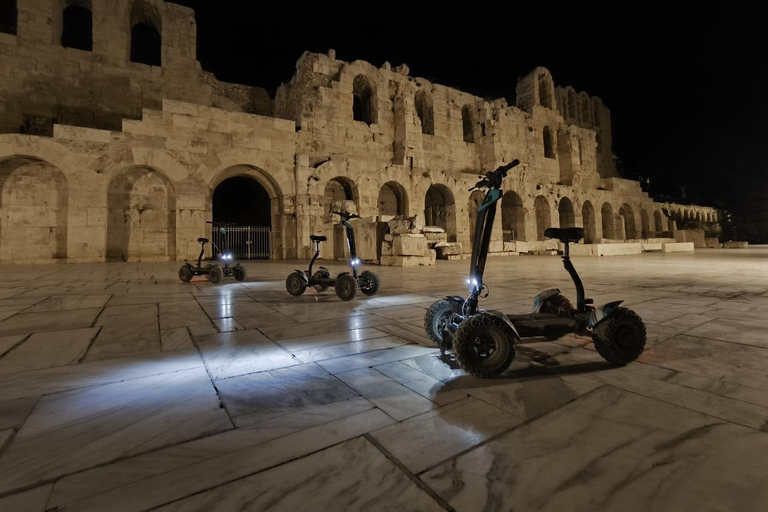 Athens by Night Electric 4W Scooter Tour