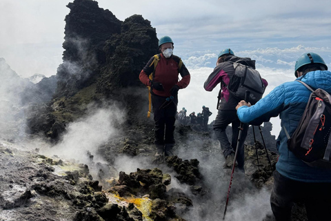 Etna Summit crater: Trekking to 3,400 m, pick-up from Catania Etna Summit: Trekking to 3,400 m, pick-up from Catania, and Drone Video