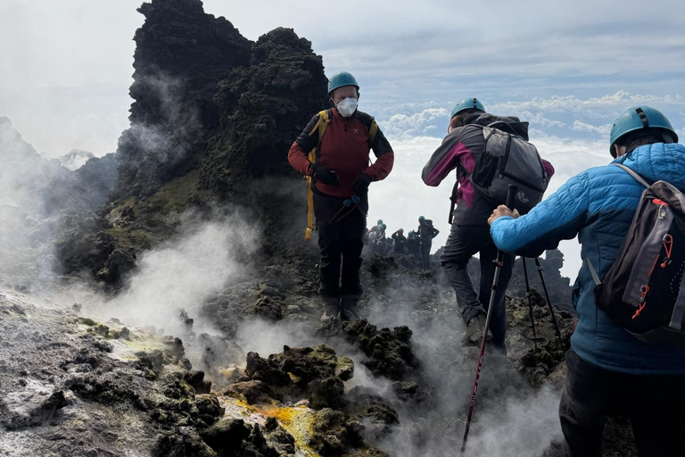 Etna Summit crater: Trekking to 3,400 m, pick-up from Catania Etna Summit: Trekking to 3,400 m, pick-up from Catania, and Drone Video