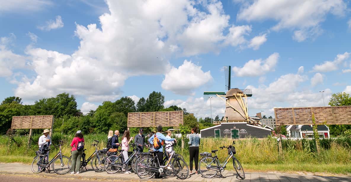 Afbeelding 1 van Amsterdam: E-biketour langs windmolens, kaas en het platteland