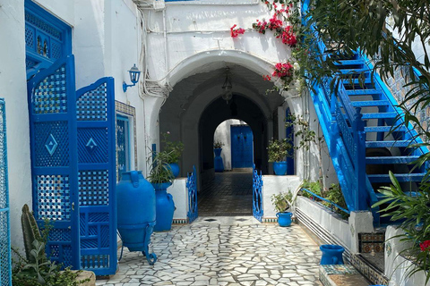 Private VIP Tour: Carthage & Medina & Sidi Bou Said PickUp From : Monastir ( Any Hotel & Airbnb )