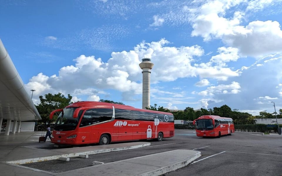 playa del carmen to cancun airport bus schedule