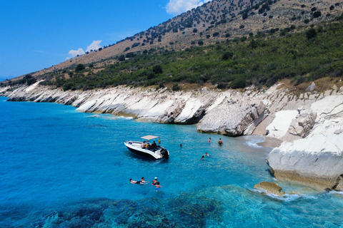 Sarande: Båttur till den dolda grottan, Gremina, Kakome och KrorezPrivat tur