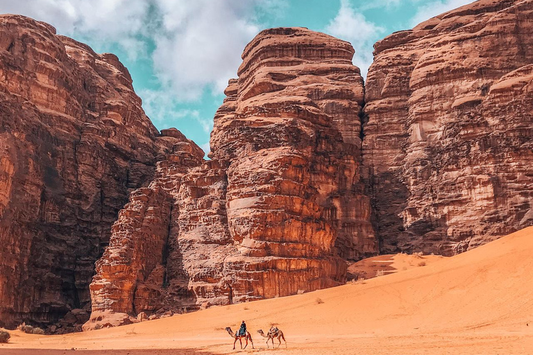 Wadi Rum: Horseback Ride to Khazali Canyon & Sand Dune
