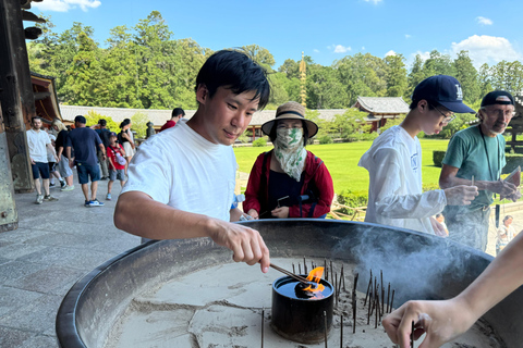 Nara : Visite guidée à pied avec le Grand Bouddha et les daims(5h)