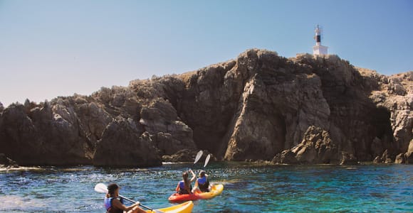Menorca: Kayaking adventure in beautiful Fornells Bay