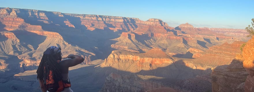 Grand Canyon : randonnée au coucher du soleil à South Kaibab avec un guide