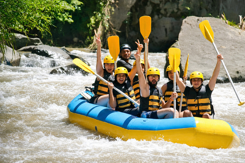 Ubud: Ayung River Rafting & Kuber Quad with Cave & Waterfall Single/Tandem ATV Quad & River Rafting | Transfer Gianyar
