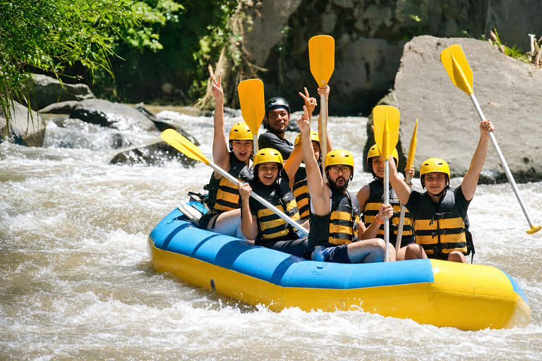 Ubud: Ayung River Rafting & Kuber Quad with Cave & Waterfall Single/Tandem ATV Quad & River Rafting | Transfer Gianyar