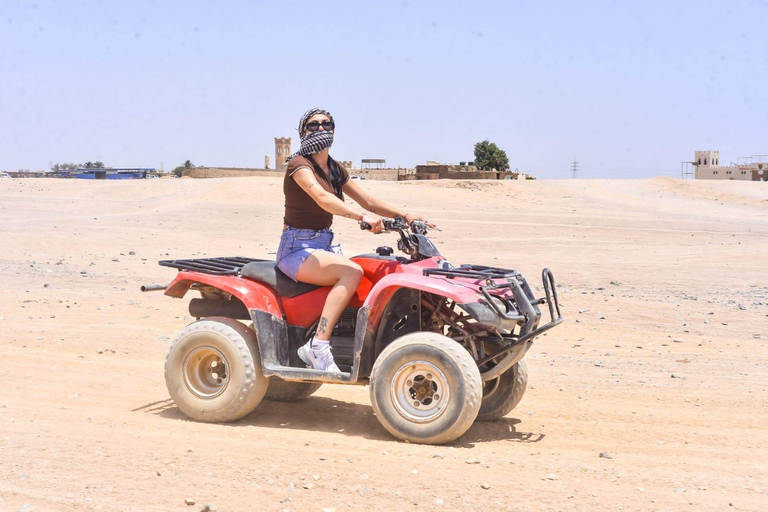 Hurghada: Quad Bike Adventure with Hotel Transfers Pick up Outside hurghada