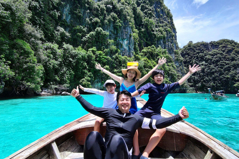 Phuket: Phi Phi, Maya, Khai or Maiton or Bamboo Island Tour Phi Phi, Maya, Khai Island Tour by Speedboat