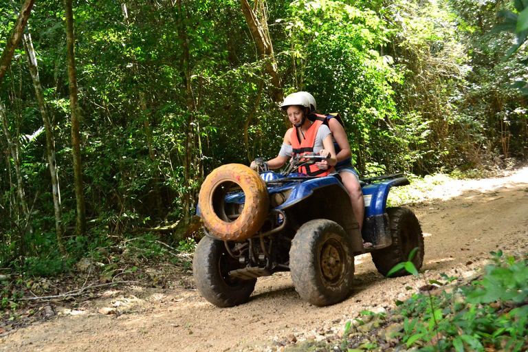 Cancun: Jungle ATV, Zipline, and Cenote Tour with Lunch