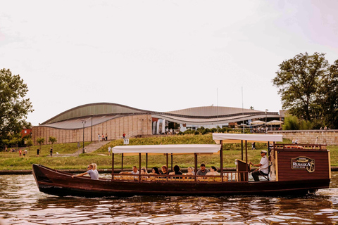 Krakow: Vistula Night Cruise by Gondola w/ Audio Commentary